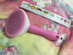 Self Cleaning Pet Grooming Brush for Dogs & Cats | Stainless Steel Pet Hair Remover | ZelaCart photo review