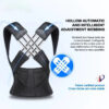 Spine alignment support brace