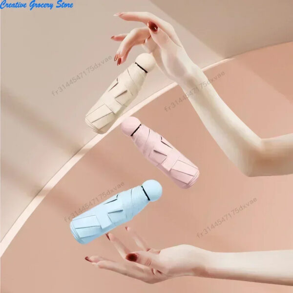 Portable Long UV Protection Umbrella waterproof-travel-umbrella